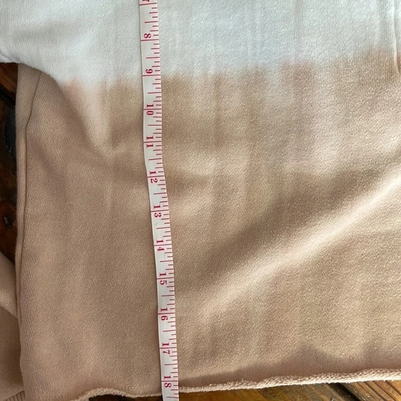 Aerie Ombré Cropped 1/4 Zip‎ Hoodie XS - Picture 5 of 6